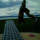 With your feet in the air of the Balaton